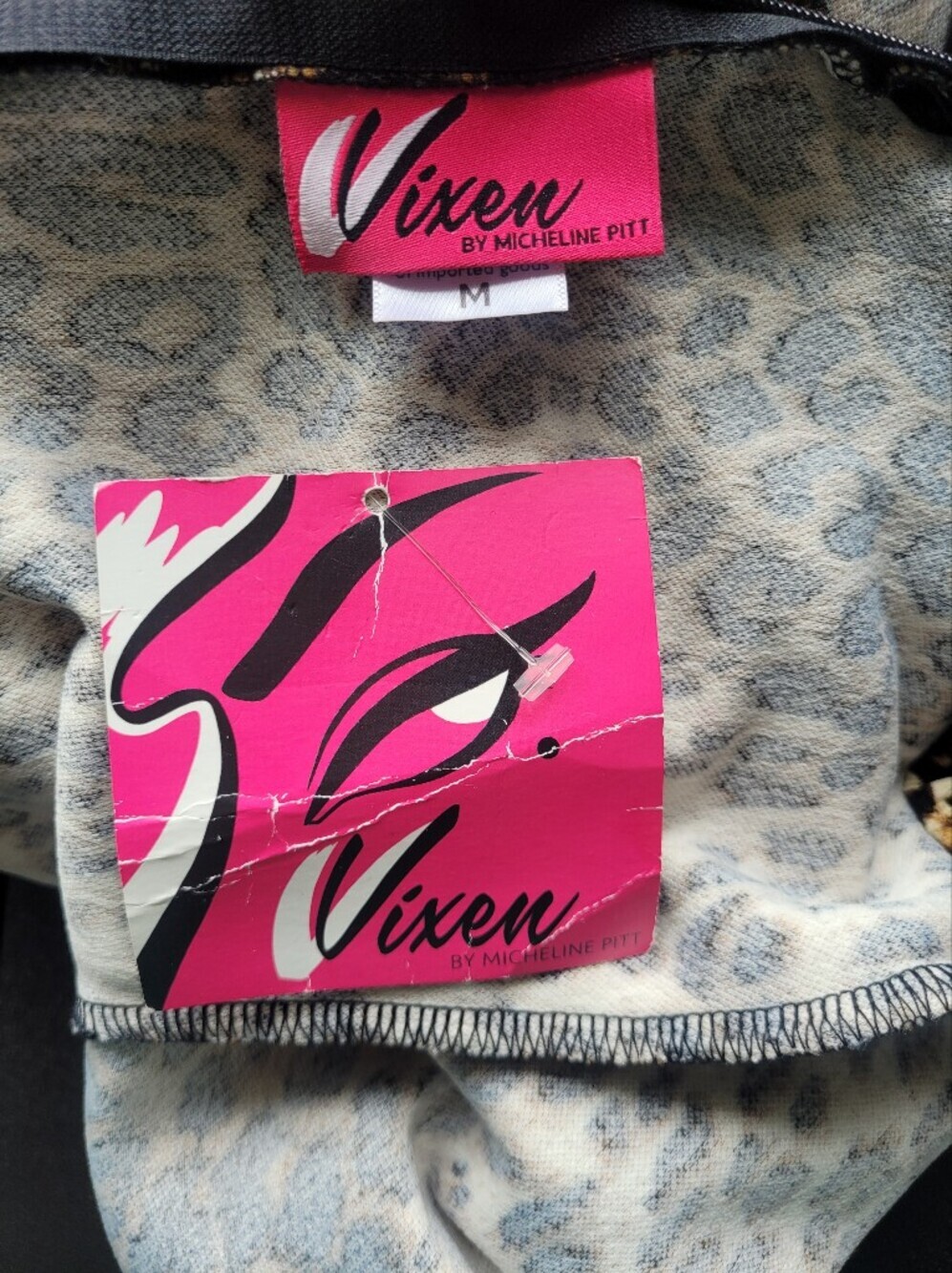 Vixen By Micheline Pitt Troublemaker Swing Dress In Leopard, BNWT, XS And M - Picture 7 of 10